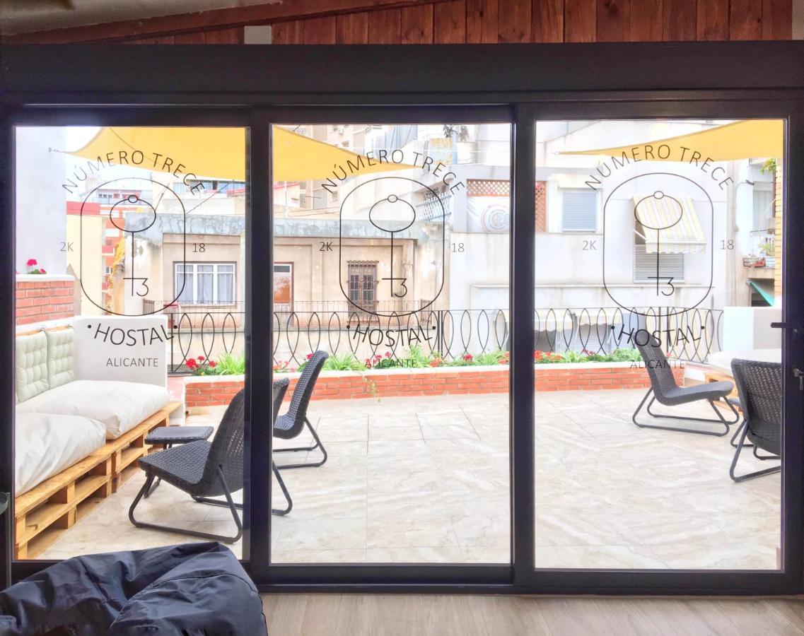 Hostel Numero Trece - Free Towels, Coffee & Tea, Remote Check-In (Adults Only) Alicante Exterior photo